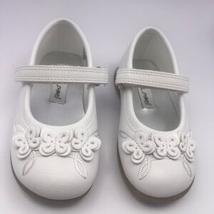 🤍 Rachel Shoes White Mary Jane – Size 7 (Toddler) 🤍